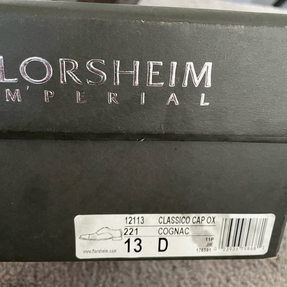 Florsheim Men's Classico Cap Toe Oxford - Picture 8 of 8